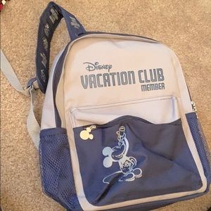 Disney vacation club member backpack